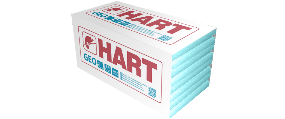 Polistireninis putplastis HART GEO