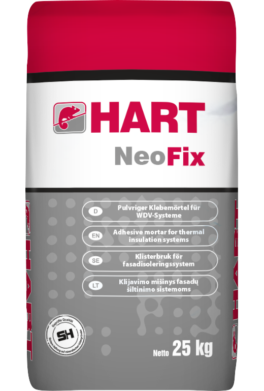 Klijavimo mišinys NEO plokštėms HART NeoFix